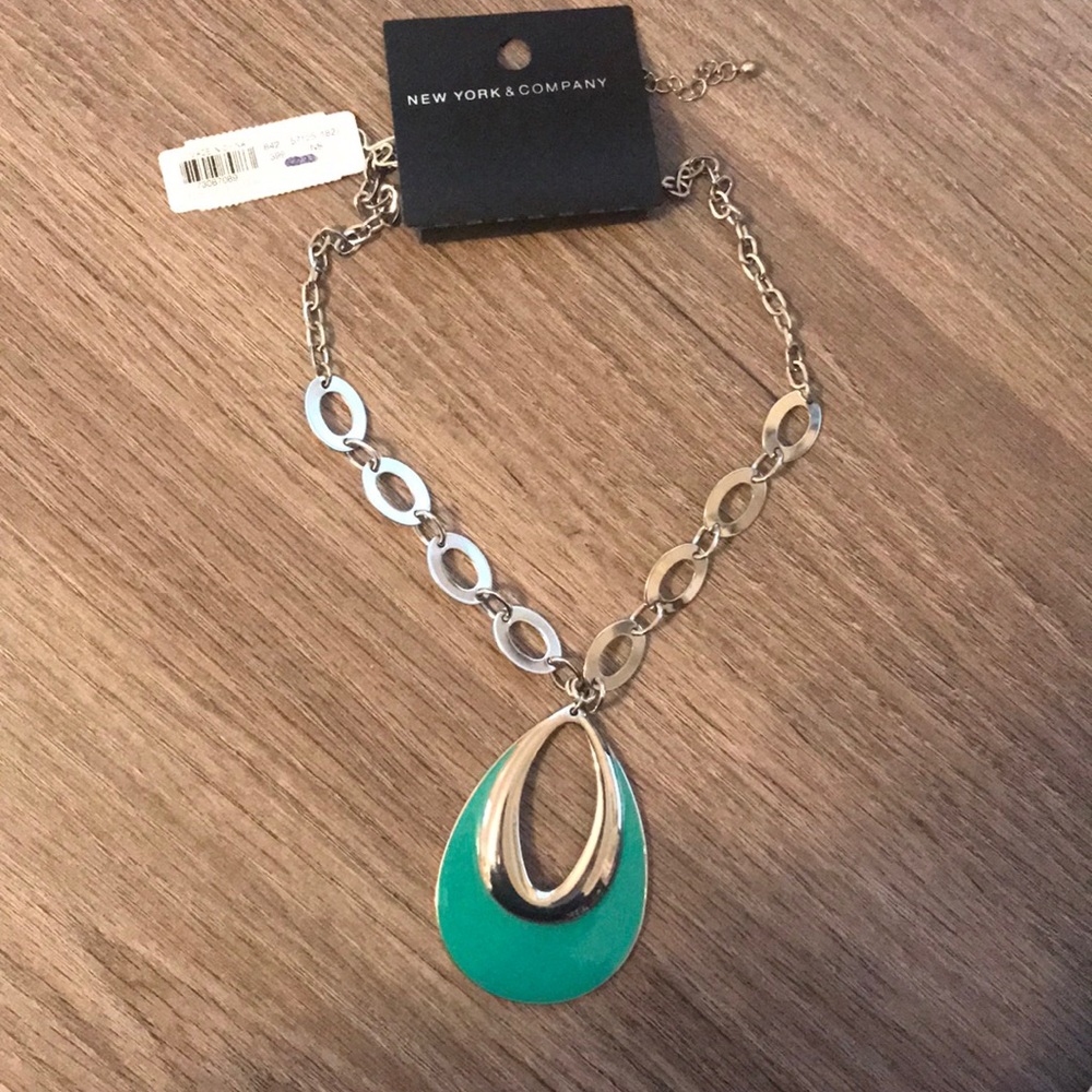 Turquoise statement necklace